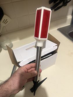 1 Solar Driveway Marker Lights for Night Landscaping Lighting Solar Double Entrance Visibility Post Outdoor Decor at Reflector Reflective Weather Gard