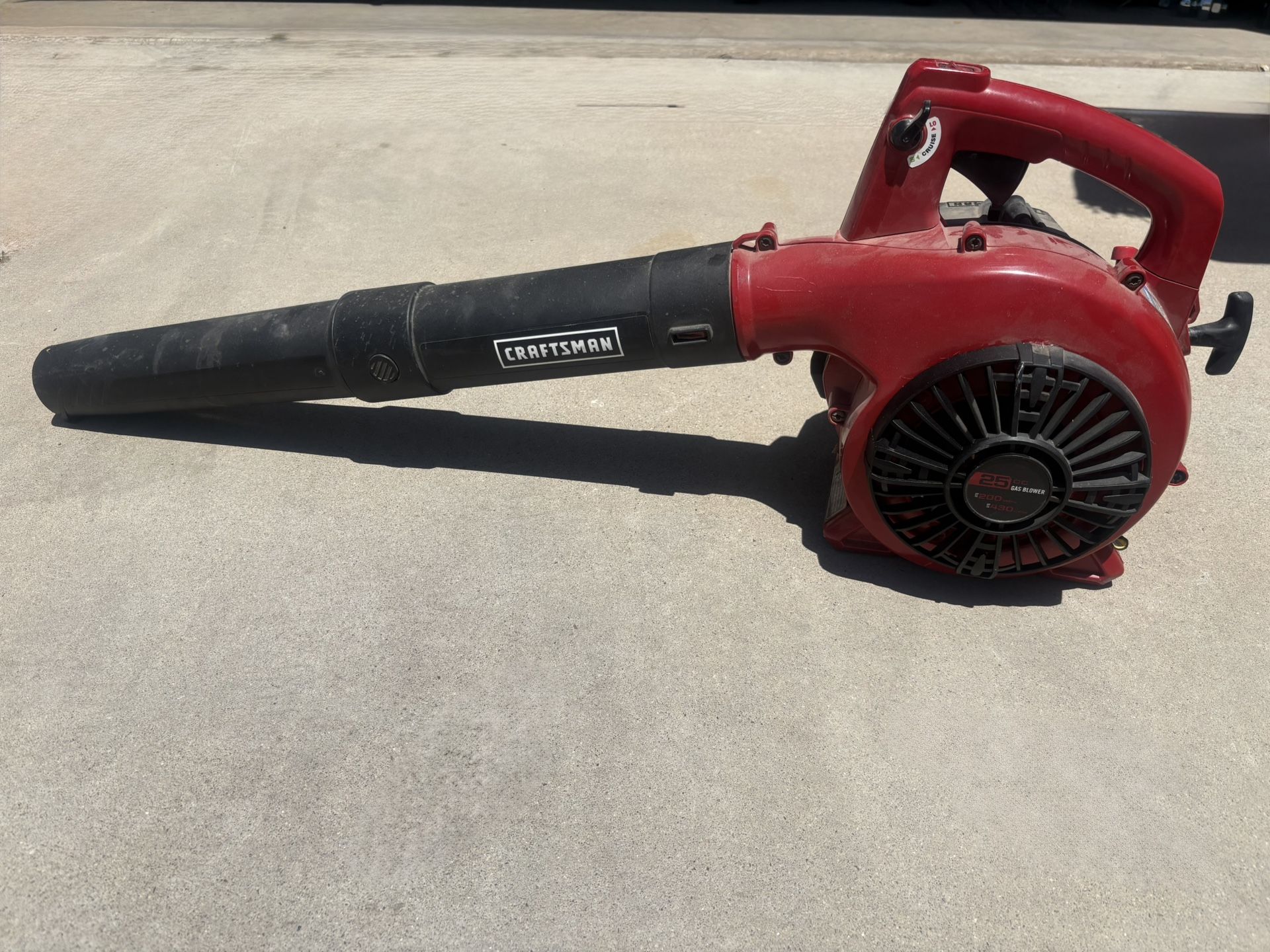 Craftsman gas leaf blower.