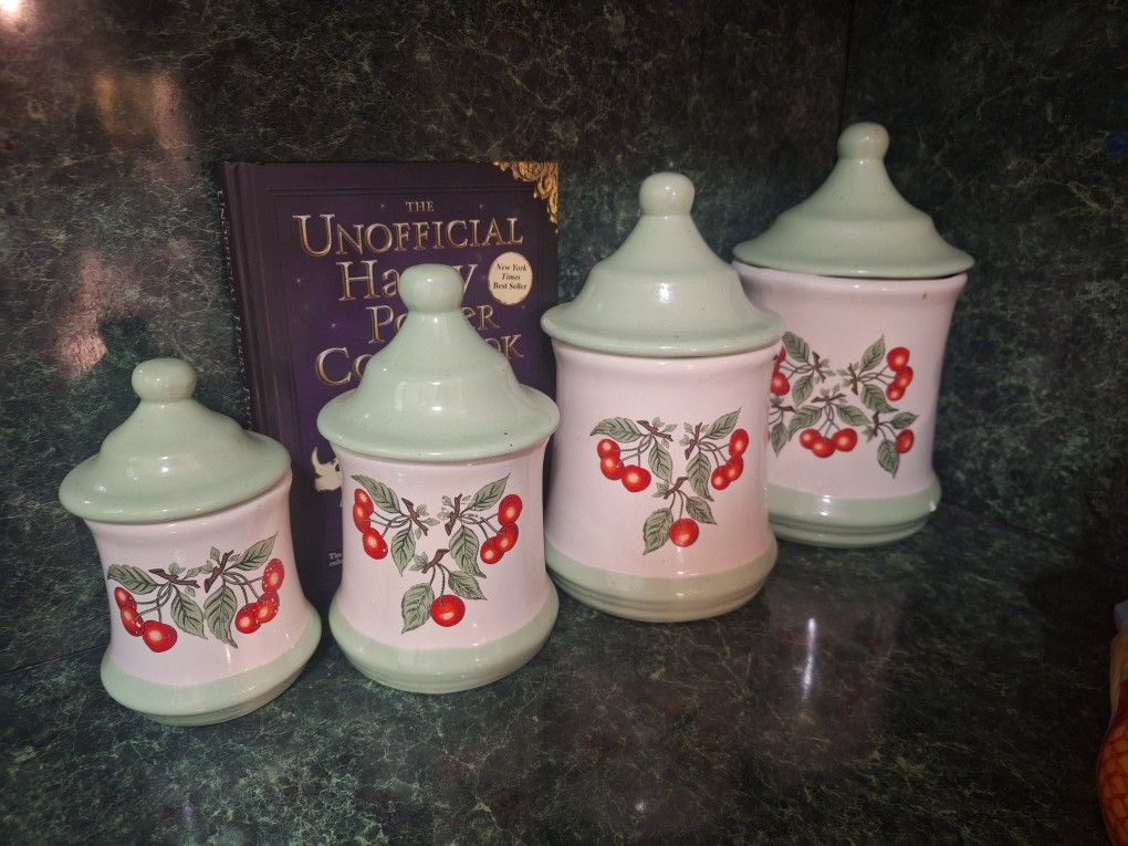 Cherry Canisters