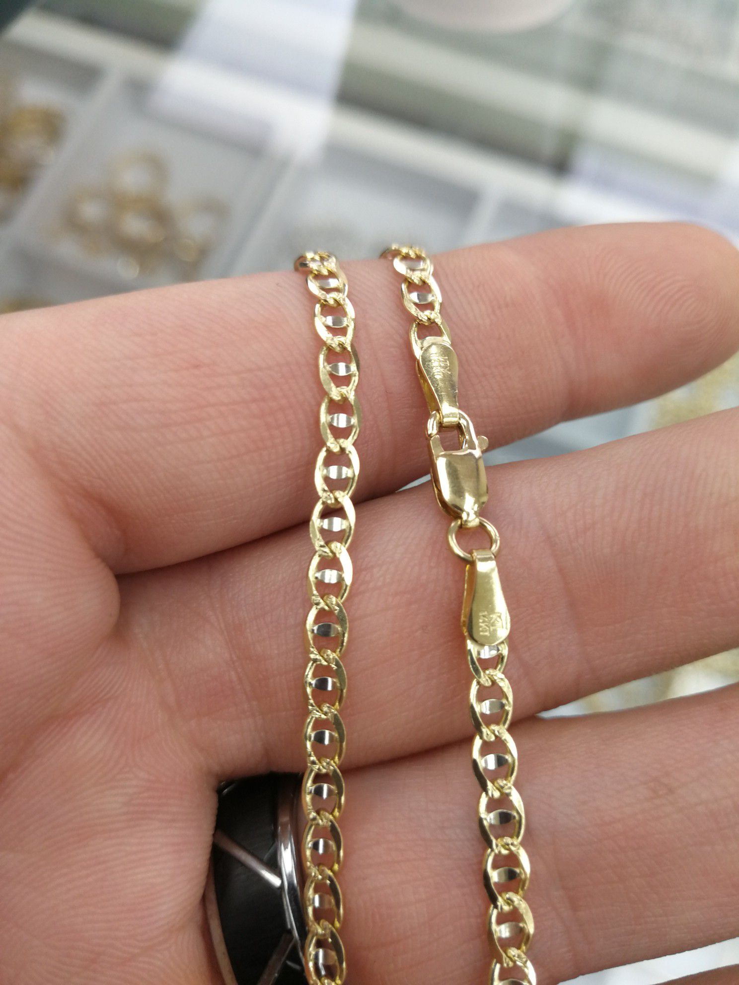 14k Gold Marina chain