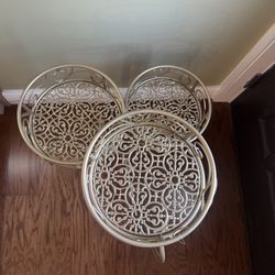 Gold Planter Stand