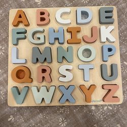 Janod Alphabet Puzzle From Crate&kids