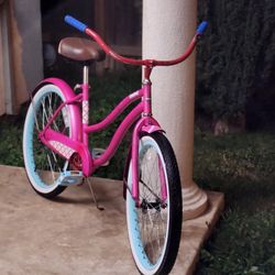24"×17" Nice & Clean Beach Cruiser Bike 