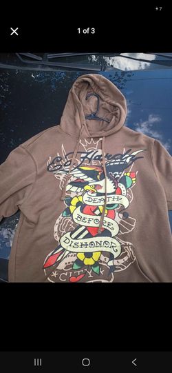 Ed Hardy Hoodie Sz M