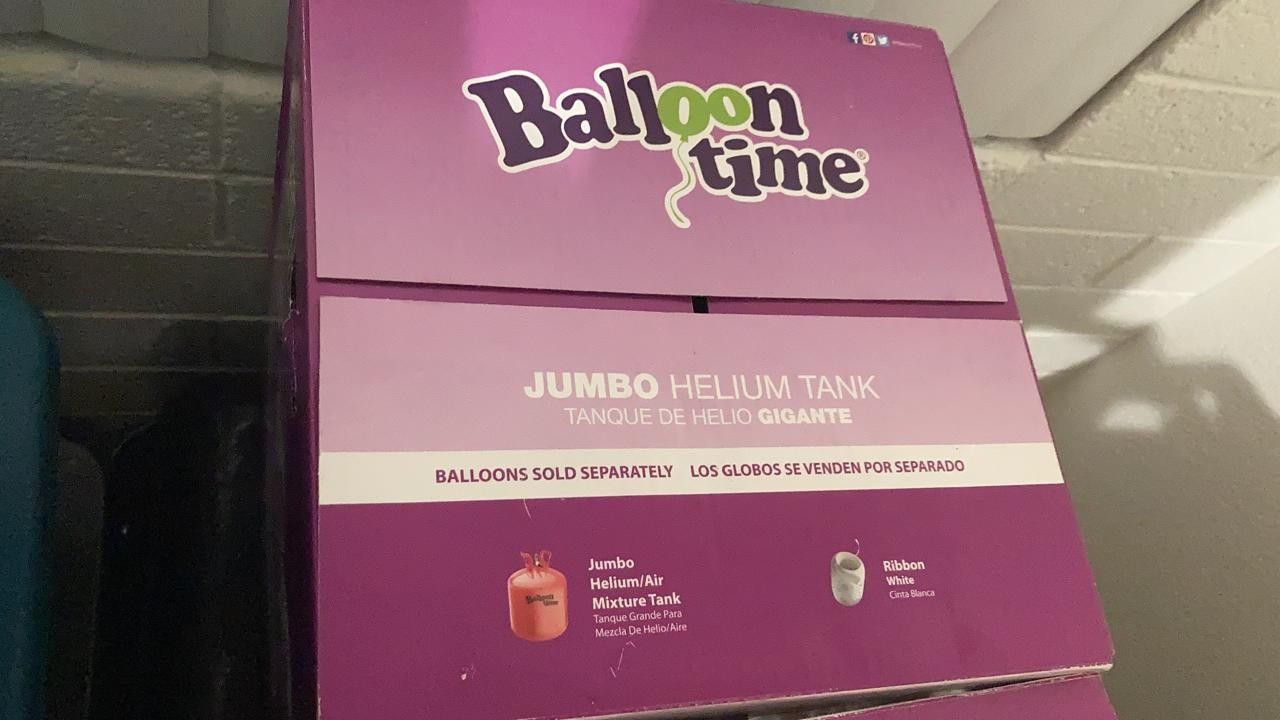 Balloon Time helium tank