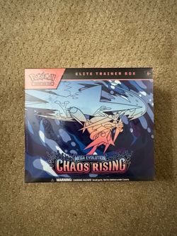 Chaos Rising Elite Trainer Box Pokemon