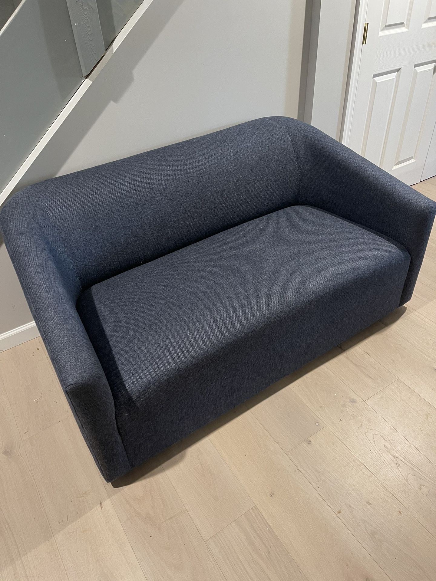 Blue/Gray Lounge Couch