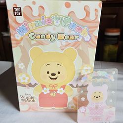 TOP TOY Winnie the Pooh Candy Bear blind box plush