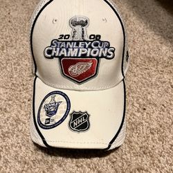 Redwings STANLEY CUP CHAMPIONS (2008) Hat