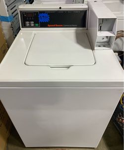SpeedQueen Washer  with Coin- Drop Box, Programs to Any Rate Amount Ask for Details!