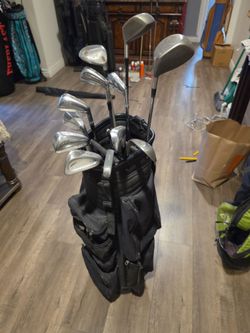 MEN'S GOLF CLUBS WITH GOLF BAG (12 CLUBS) RIGHT HANDED