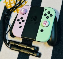Official Nintendo Switch Joy-Con L/R - Pastel Purple/Pastel Green Tested R289