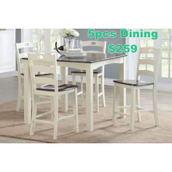 5 pcs dining table set