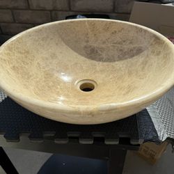 Designed Granite Lavatory Sink Brand New Conditions Never Been Used 