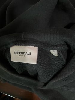Essentials hoodie black