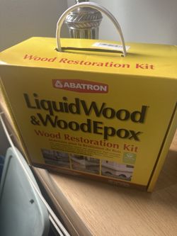 Abatron LiquidWood & WoodEpox Wood Restoration Kit — 1 Gallon (NEW)