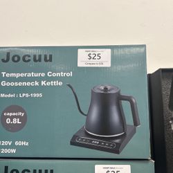 Jocular Temperature Gooseneck Kettle 
