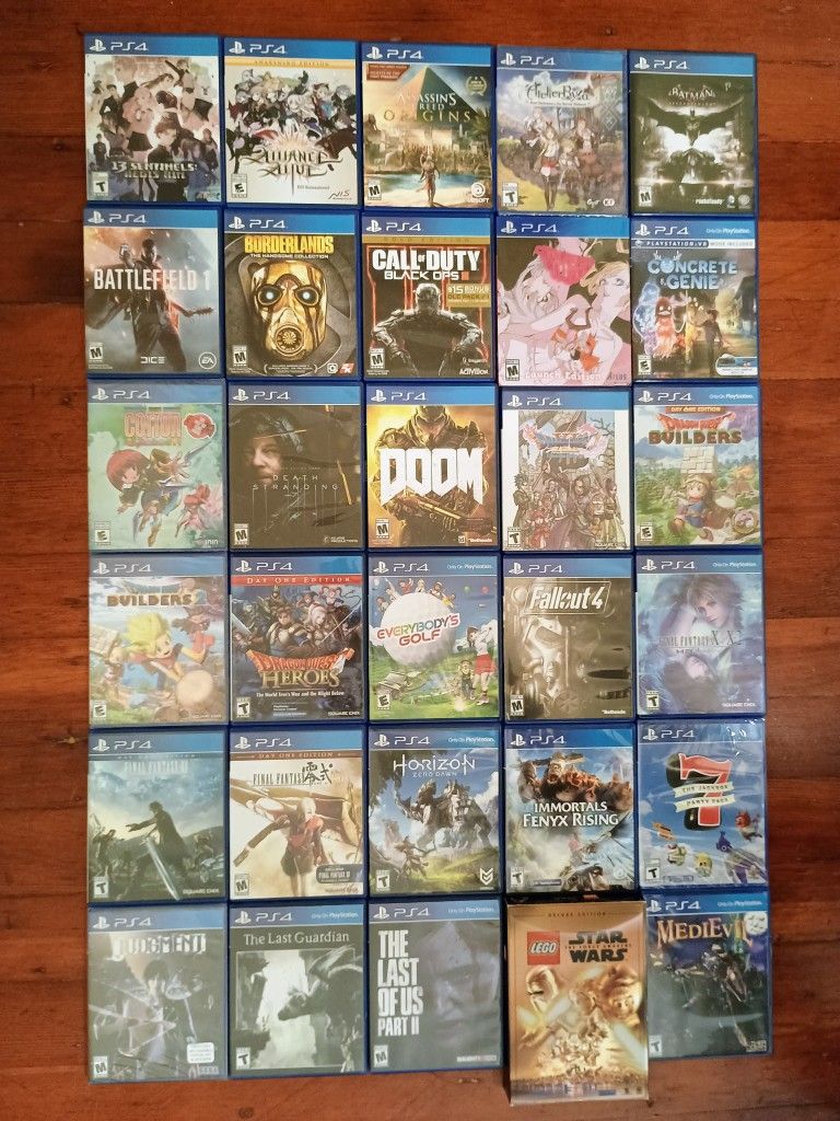 PS4 Games (Brand New/Used) (CIB)
