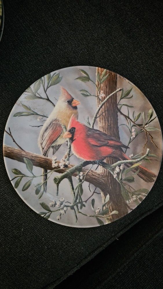 5 Kevin Daniel Bird Plates