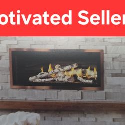 Mendota ML39 Direct Vent Gas Fireplace 