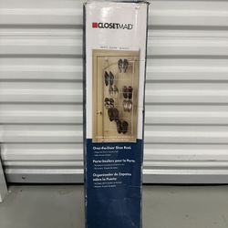 ClosetMaid 18 Pair Over-The-Door Shoe Rack - New in Box