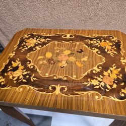 Italian Musical Box Table