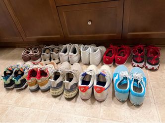 10 pairs of Men’s Sneakers - Adidas, Nike, Vans, New Balance, Puma, ASICS