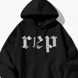 Taylor Swift L/G Reputation Black Hoodie Album Merch Rep Unisex Adult Large NEW