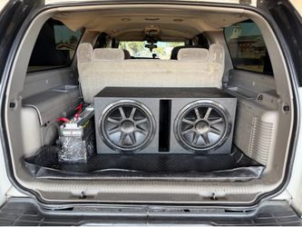 Kicker 15s and 1500w amp