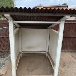 Goat/livestock Shade Structure 