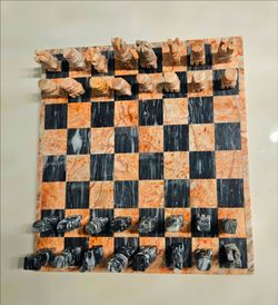 Marble Chess Set with Board