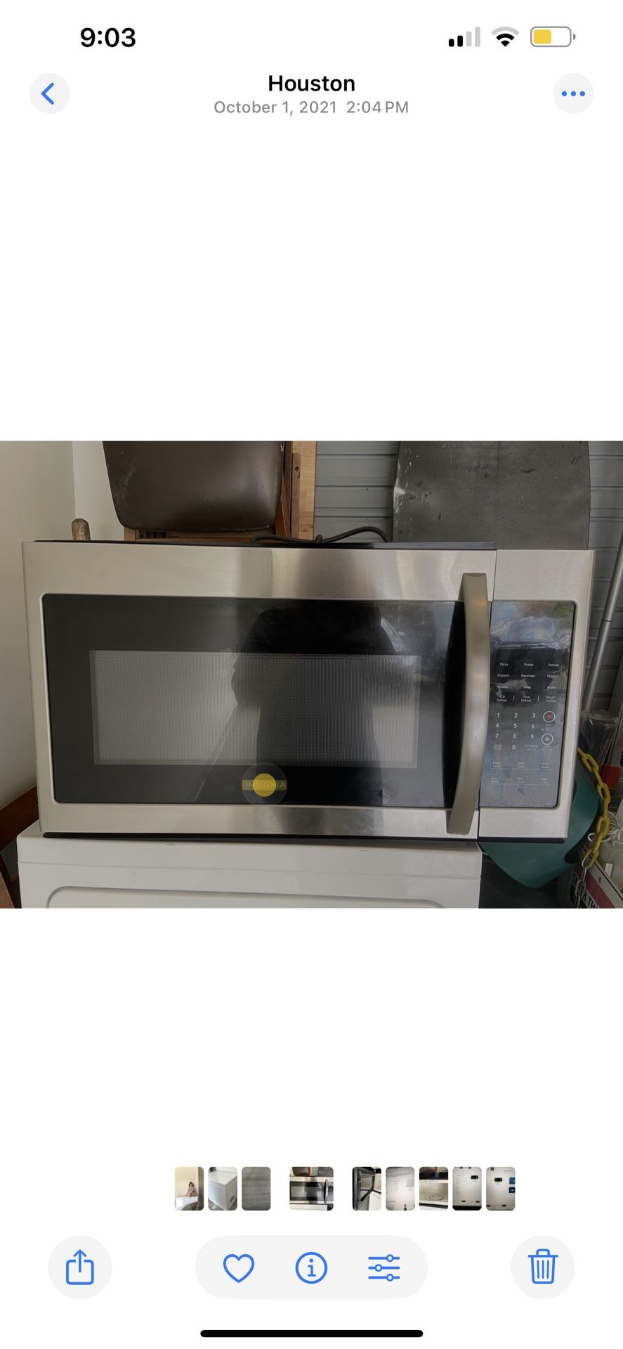 Insignia Microwave NS-OTR16SS9