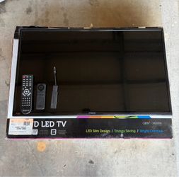 32” Polaroid LED TV + Amazon Fire Stick – 2 Remotes Included