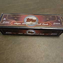 Topps Major League Baseball Cards 2003 Edition (Best Offer)