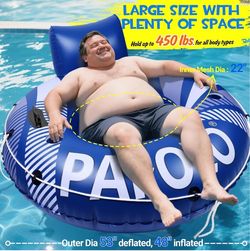 PAFOLO Inflatable Floating Tube for 6 years up to Adult