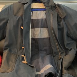 Burberry Pea Coat Size Large