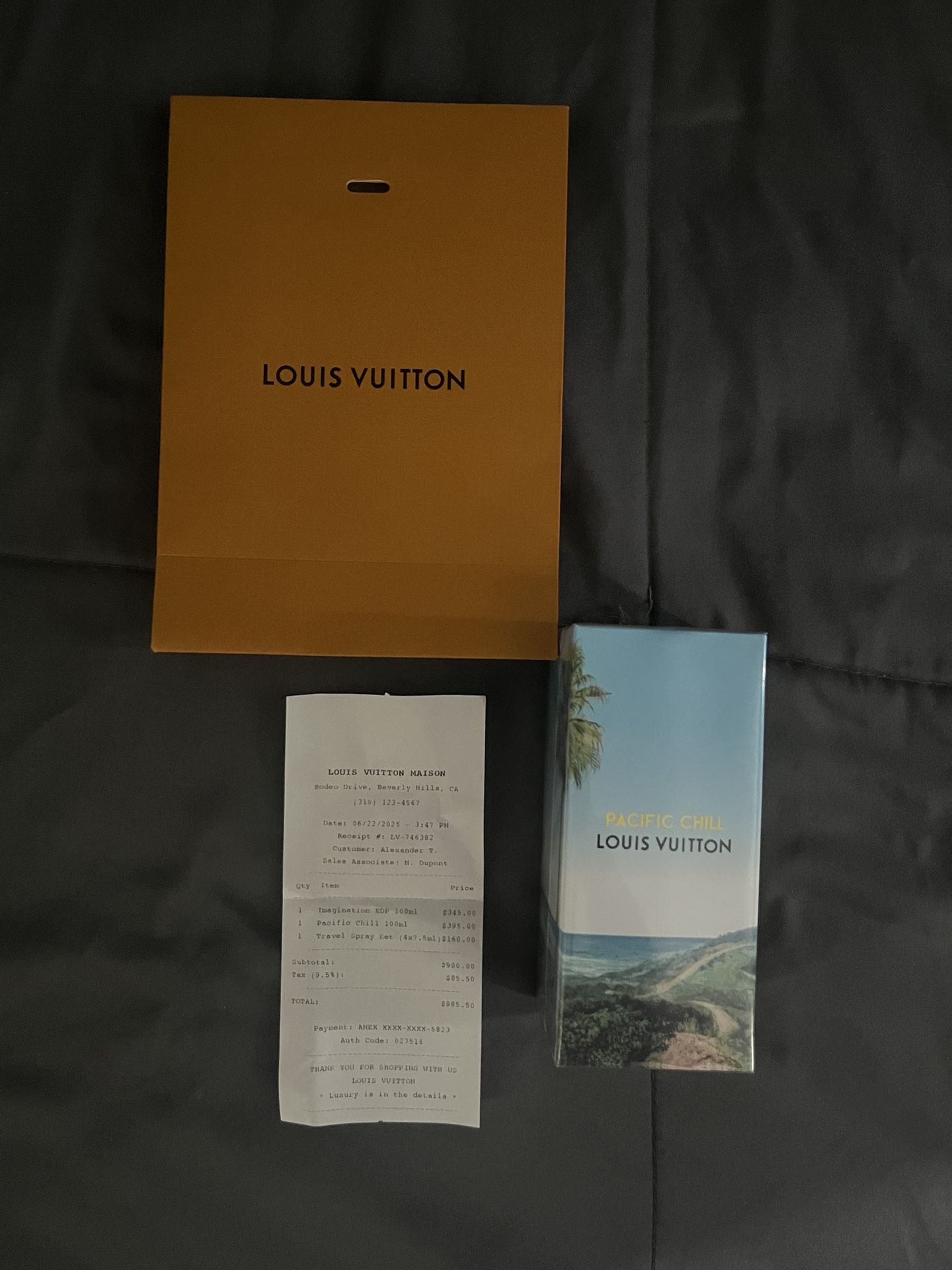 Pacific Chill Cologne LV Fragrance