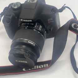 Canon Rebel T7 Camera With 18-55mm Lens