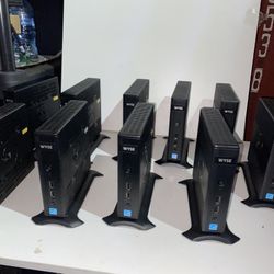 Lot of 10 Dell DX0D Wyse Thin Client 16GB SSD 4GB 1.40 GHz W/ PWR Supply Os win7