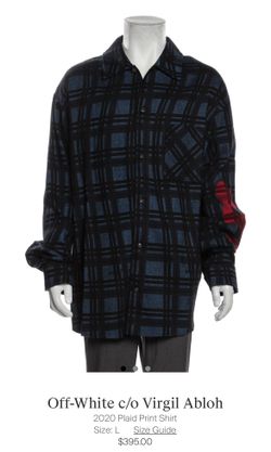OFF-WHITE Plaid Shirt