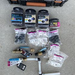 Pex (Type A) Fittings and Line 3/4” And 1/2” Inch Plumbing 