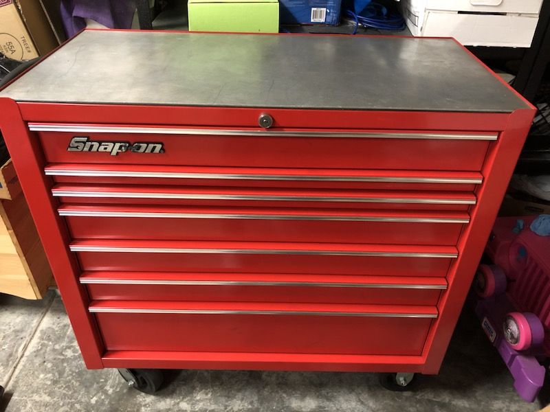 Snap on tool box KRA4107FPBO