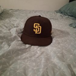 San Diego Padres 59FIFTY A-Frame Fitted Cap, Size 7 3/8