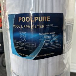 Pool and Spa Filters. 