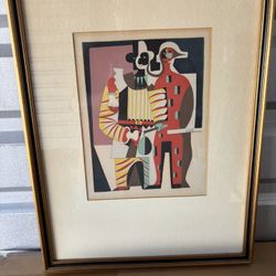 Pierrot and Harlequin, Pablo Picasso