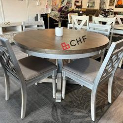 5 Piece  Round Dining Table Set  // Limited Time Offer 