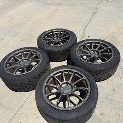 18" Vordoven Forme11 5x114.3 Wheels Federal Tires