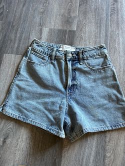 Hollister High-Rise Denim Shorts