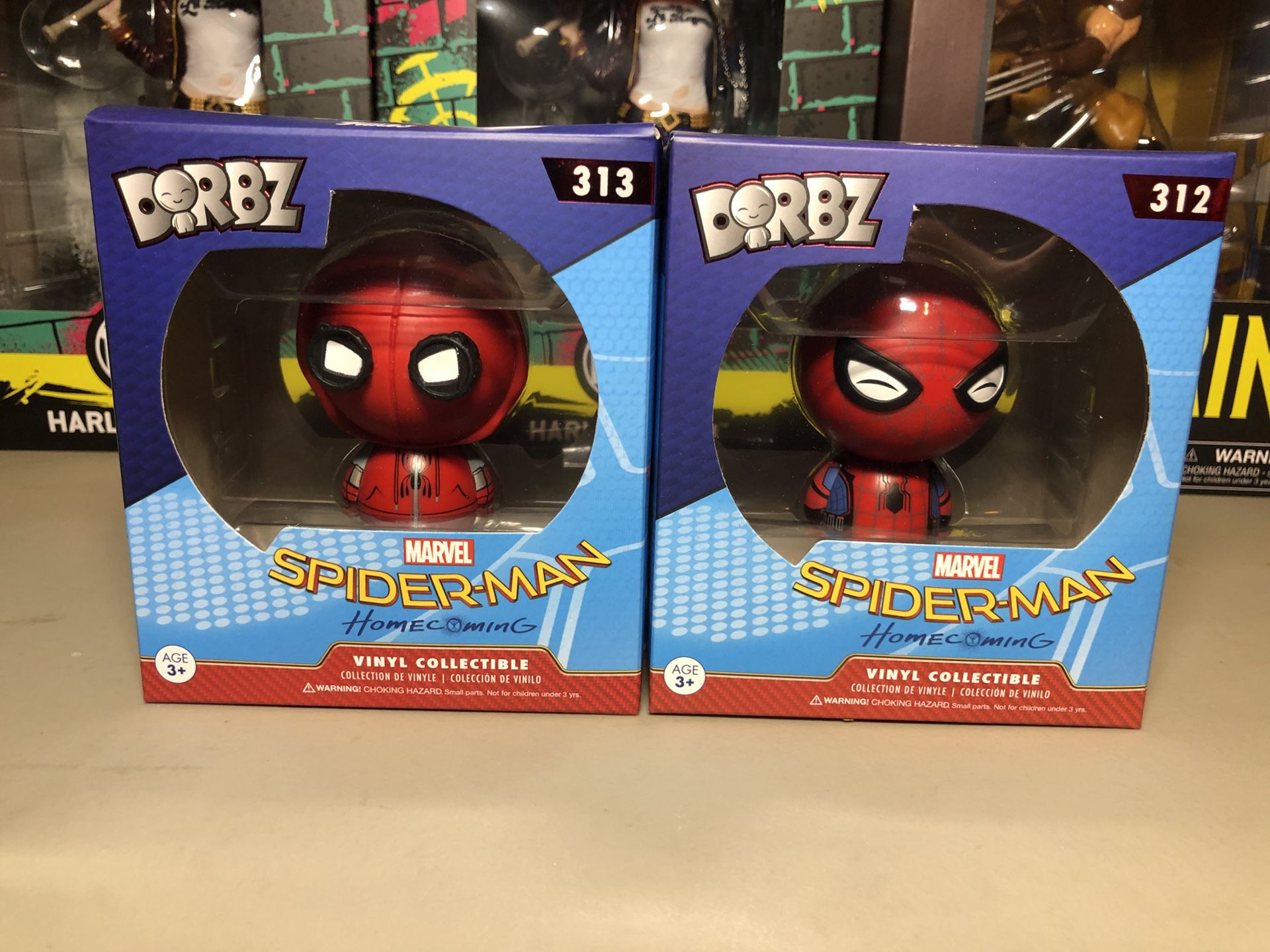 Dorbz Funko Spider Man Homecoming Action Figure Collectible