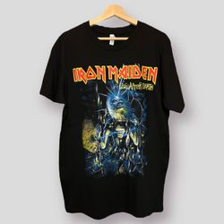 VINTAGE STYLE “IRON MAIDEN” TEW SIZE S,M,L,XL,2XL